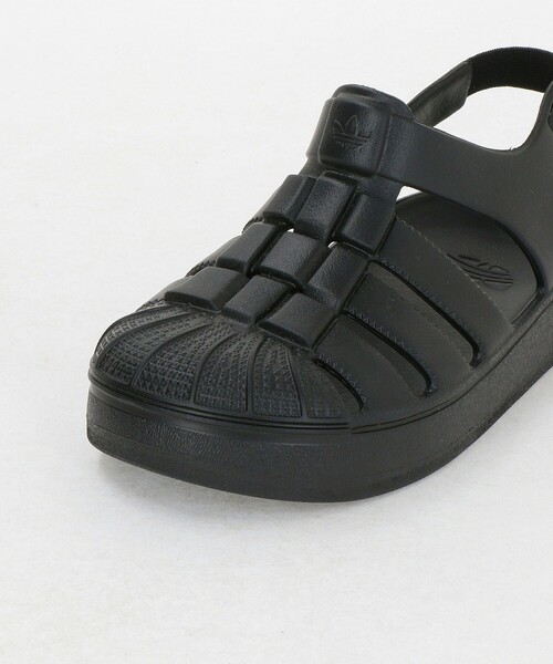 adidas Originals(アディダスオリジナルス)の「<adidas Originals>SST サンダル キッズ 17cm-19cm(サンダル・キッズ・ブラック・18cm/19cm/17cm)」の8枚目の写真