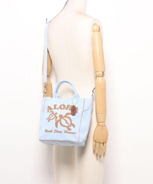 Kahiko(カヒコ)の「【Kahiko】ナニコーデュミニバッグ2WAY(ショルダーバッグ・レディース・オレンジ/ホワイト/ミント/ブルー・FREE)」の8枚目の写真
