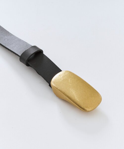 RIVE DROITE（リヴドロワ）の「予約【コーデを格上げ】イタバックルベルト（ベルト・レディース・ブラック/ベージュ・FREE）」の8枚目の写真