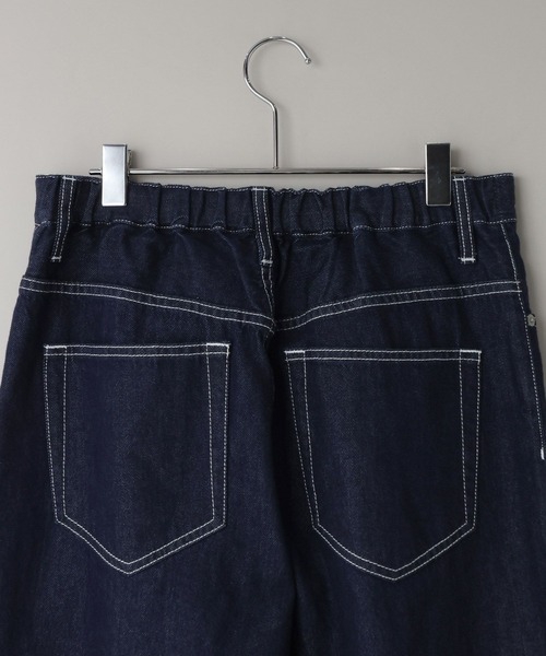 LOWRYS FARM（ローリーズファーム）の「【LFM(U)】ライトDENIMタックワイドＰ　646326（デニムパンツ・メンズ・ブラック/インディゴブルー/ワンウォッシュ・MEDIUM/LARGE）」の20枚目の写真