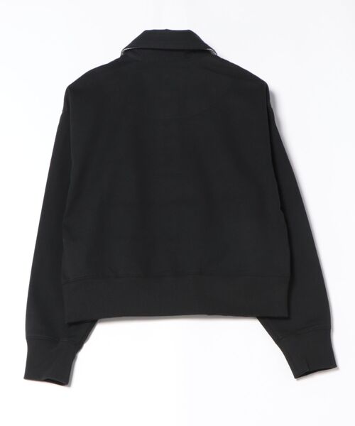 Vivienne Westwood（ヴィヴィアンウエストウッド）の「ボンディングジャージ　オーブパッチ　ポロトップ（Tシャツ/カットソー・レディース・チャコールグレー/ブラック・FREE）」の3枚目の写真