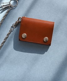 An+u（アンユー）の「レザートラッカーウォレット　ミニ（財布）」