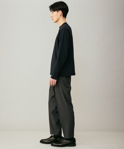 UNFILO(アンフィーロ)の「WOOL TOUCH 機能美パンツ ワイド(その他パンツ・メンズ・グレー系/ネイビー系/ブラック系・SMALL/MEDIUM/LARGE/X-LARGE)」の6枚目の写真