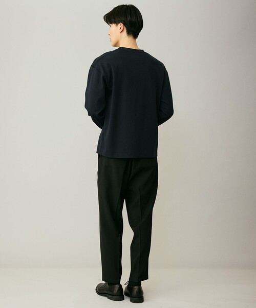 UNFILO(アンフィーロ)の「WOOL TOUCH 機能美パンツ ワイド(その他パンツ・メンズ・グレー系/ネイビー系/ブラック系・SMALL/MEDIUM/LARGE/X-LARGE)」の10枚目の写真