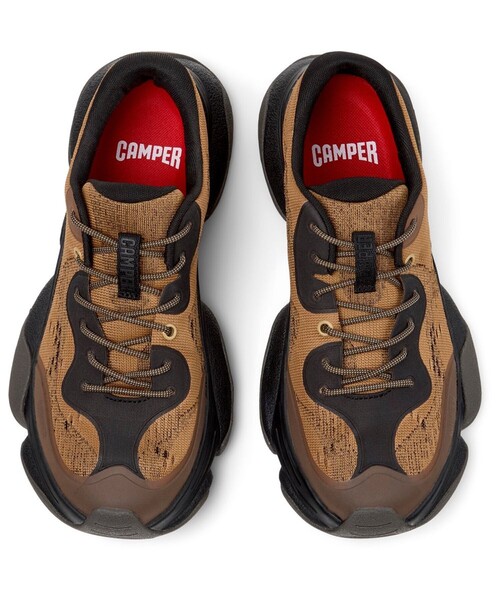 CAMPER（カンペール）の「[カンペール] KARST 2 / スニーカー（スニーカー・メンズ・キャメル・25.5cm/27.5cm/26.0cm/27.0cm/25.0cm/28.0cm）」の4枚目の写真