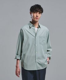 green label relaxing | ウォッシャブル トロ ジャストルーズ シャツ -ストレッチ-(シャツ/ブラウス)