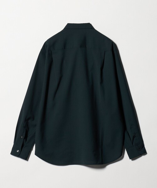 green label relaxing（グリーンレーベルリラクシング）の「ウォッシャブル トロ ジャストルーズ シャツ -ストレッチ-（シャツ/ブラウス・メンズ・ライトブルー/クリーム/ダークグリーン・M/S/L/XL）」の14枚目の写真