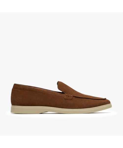 Clarks(クラークス)の「Torford Easy / トーフォードイージー (コーラスエード)(ローファー・メンズ・ブラウン・UK9/UK8.5/UK8/UK7.5/UK7/UK6.5/UK6/UK10/UK9.5)」の1枚目の写真