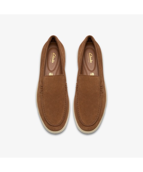 Clarks(クラークス)の「Torford Easy / トーフォードイージー (コーラスエード)(ローファー・メンズ・ブラウン・UK9/UK8.5/UK8/UK7.5/UK7/UK6.5/UK6/UK10/UK9.5)」の6枚目の写真