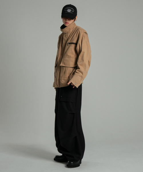 IDWS(アイドンワナセル)の「Bliss Hunting Jacket Beige(ミリタリージャケット・レディース・その他・2/1)」の7枚目の写真