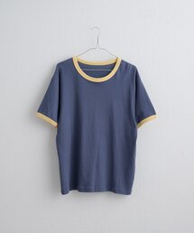 WHIMSIC（ウィムジック）の「【WHIMSIC/2サイズ展開】リンガーTシャツ（Tシャツ/カットソー）」