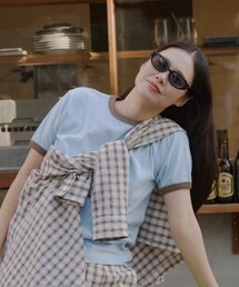 WHIMSIC | 【WHIMSIC/2サイズ展開】リンガーTシャツ(Tシャツ/カットソー)