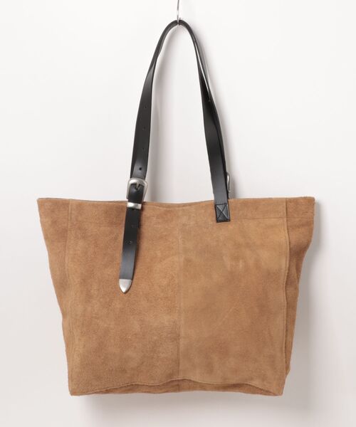 ALLSAINTS(オールセインツ)の「HAVEN SUEDE TOTE BAG | HAVEN スエード トート バッグ(トートバッグ・メンズ・ブラウン系その他・ONE SIZE)」の7枚目の写真