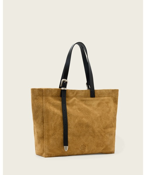 ALLSAINTS(オールセインツ)の「HAVEN SUEDE TOTE BAG | HAVEN スエード トート バッグ(トートバッグ・メンズ・ブラウン系その他・ONE SIZE)」の3枚目の写真