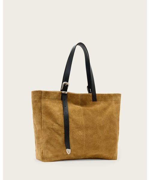 ALLSAINTS(オールセインツ)の「HAVEN SUEDE TOTE BAG | HAVEN スエード トート バッグ(トートバッグ・メンズ・ブラウン系その他・ONE SIZE)」の6枚目の写真