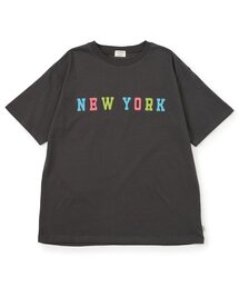 F.O.KIDS | 【リンク】ロゴアップリケ半袖Tシャツ オトナ(Tシャツ/カットソー)