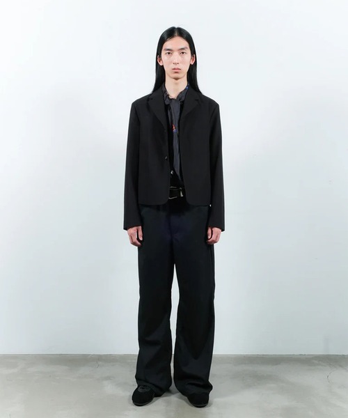 JIEDA(ジエダ)の「【Jieda/ジエダ】FLARE PANTS(その他パンツ・メンズ・ブラック/グレー・2/1)」の6枚目の写真