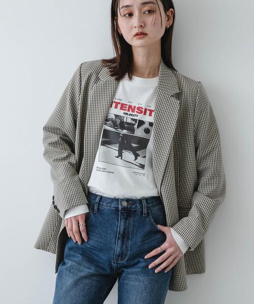 SENSE OF PLACE by URBAN RESEARCH（センスオブプレイスバイアーバンリサーチ）の「グラフィックTシャツ（Tシャツ/カットソー・レディース・その他4/その他1/その他3/その他2・ONE）」の2枚目の写真
