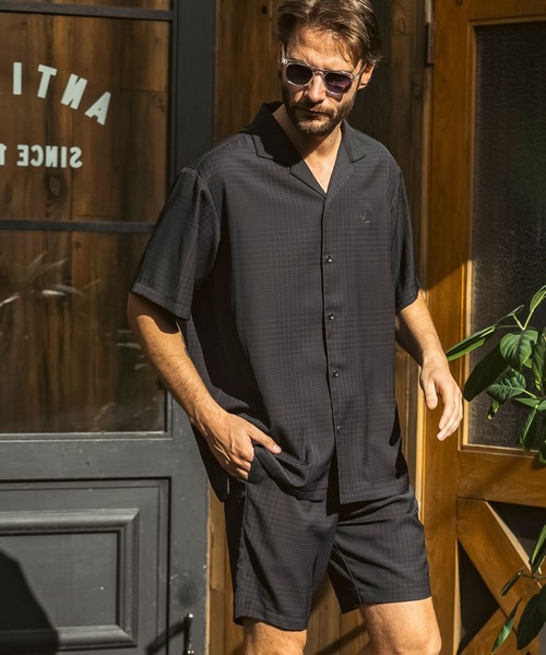 1PIU1UGUALE3 RELAX (ウノピゥウノウグァーレトレ リラックス)の「1PIU1UGUALE3 RELAX(ウノピゥウノウグァーレトレ リラックス)グレンチェック ショーツ(その他パンツ・メンズ・ホワイト/ブラック・XL/L/M/S/XXL)」の8枚目の写真