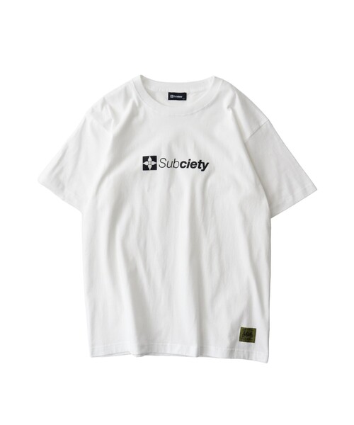 Subciety（サブサエティ）の「THE BASE tee（Tシャツ/カットソー・メンズ・ブラック/スミクロ/ホワイト・SMALL/MEDIUM/LARGE/X-LARGE/XX-LARGE）」の21枚目の写真