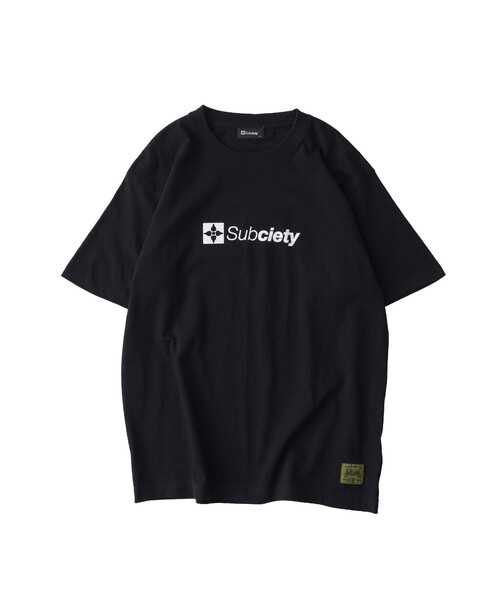 Subciety（サブサエティ）の「THE BASE tee（Tシャツ/カットソー・メンズ・ブラック/スミクロ/ホワイト・SMALL/MEDIUM/LARGE/X-LARGE/XX-LARGE）」の18枚目の写真