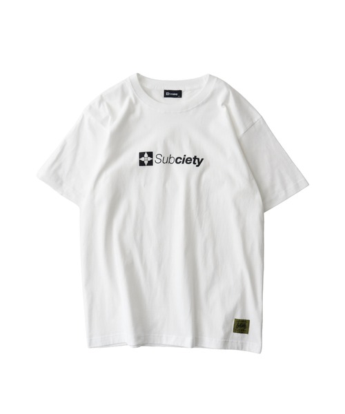 Subciety（サブサエティ）の「THE BASE tee（Tシャツ/カットソー・メンズ・ブラック/スミクロ/ホワイト・SMALL/MEDIUM/LARGE/X-LARGE/XX-LARGE）」の8枚目の写真