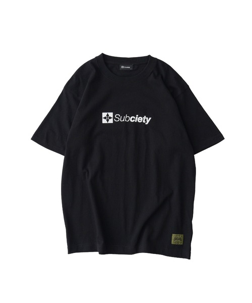 Subciety（サブサエティ）の「THE BASE tee（Tシャツ/カットソー・メンズ・ブラック/スミクロ/ホワイト・SMALL/MEDIUM/LARGE/X-LARGE/XX-LARGE）」の9枚目の写真