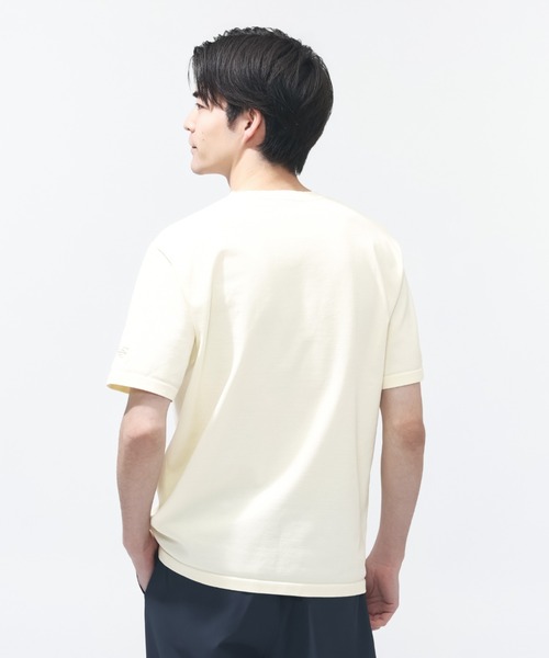 NEW BALANCE(ニューバランス)の「【別注】ニューバランス New Balance シューパッチニットプルオーバー 限定コラボ(Tシャツ/カットソー・メンズ・ブラック/グレー/オフホワイト・S/M/L/LL)」の4枚目の写真