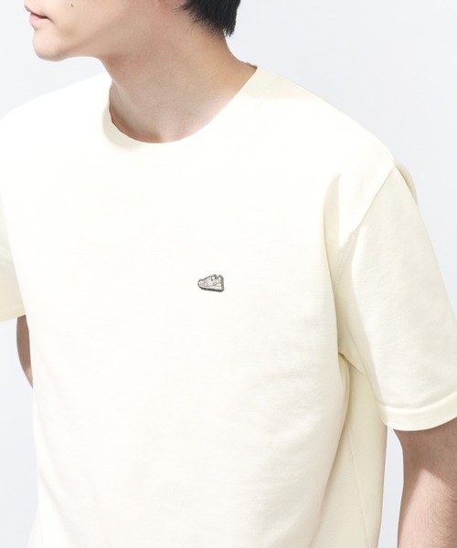 NEW BALANCE(ニューバランス)の「【別注】ニューバランス New Balance シューパッチニットプルオーバー 限定コラボ(Tシャツ/カットソー・メンズ・ブラック/グレー/オフホワイト・S/M/L/LL)」の6枚目の写真