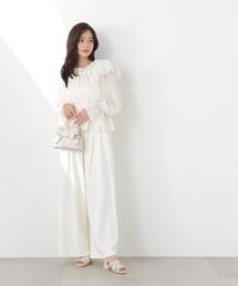 PROPORTION BODY DRESSING（プロポーションボディドレッシング）の「<E>スエットタックパンツ   1216137300（スウェットパンツ）」