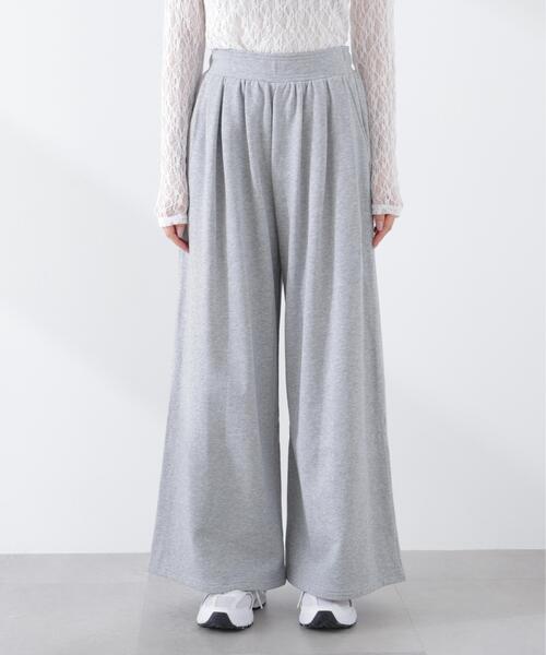 PROPORTION BODY DRESSING（プロポーションボディドレッシング）の「＜Ｅ＞スエットタックパンツ / 1216137300（スウェットパンツ・レディース・グレー系その他/オフホワイト・MEDIUM/P/S）」の13枚目の写真