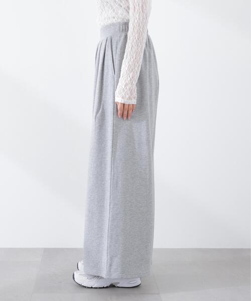 PROPORTION BODY DRESSING（プロポーションボディドレッシング）の「＜Ｅ＞スエットタックパンツ / 1216137300（スウェットパンツ・レディース・グレー系その他/オフホワイト・MEDIUM/P/S）」の14枚目の写真