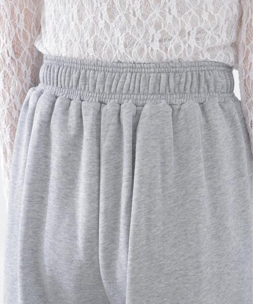 PROPORTION BODY DRESSING（プロポーションボディドレッシング）の「＜Ｅ＞スエットタックパンツ / 1216137300（スウェットパンツ・レディース・グレー系その他/オフホワイト・MEDIUM/P/S）」の20枚目の写真