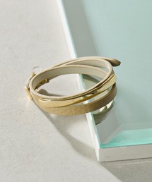 PAPILLONNER（パピヨネ）の「PAPILLONNER/レザーベルトブレスレット（ブレスレット）」