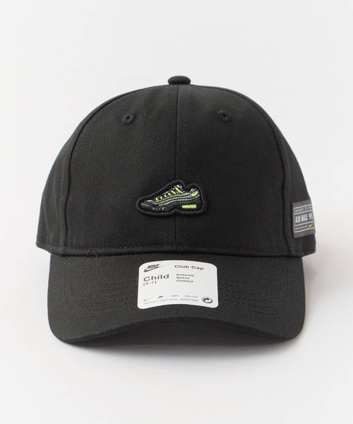 NIKE(ナイキ)の「NIKE/ナイキ キャップ NAN NIKE AIR MAX 95 CLUB CAP 刺繍ワッペン 6パネルキャップ 2026年 夏 夏服(キャップ・キッズ・ホワイト/ブラック・ONE SIZE)」の2枚目の写真