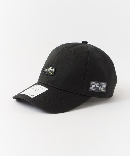 NIKE(ナイキ)の「NIKE/ナイキ キャップ NAN NIKE AIR MAX 95 CLUB CAP 刺繍ワッペン 6パネルキャップ 2026年 夏 夏服(キャップ・キッズ・ホワイト/ブラック・ONE SIZE)」の4枚目の写真