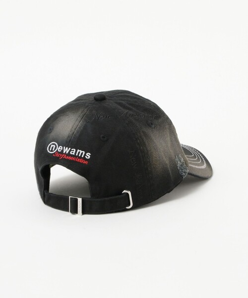 BEAMS T(ビームスティー)の「New Amsterdam Surf Association / CORPORATE CAP(キャップ・メンズ・ブラック・ONE SIZE)」の3枚目の写真