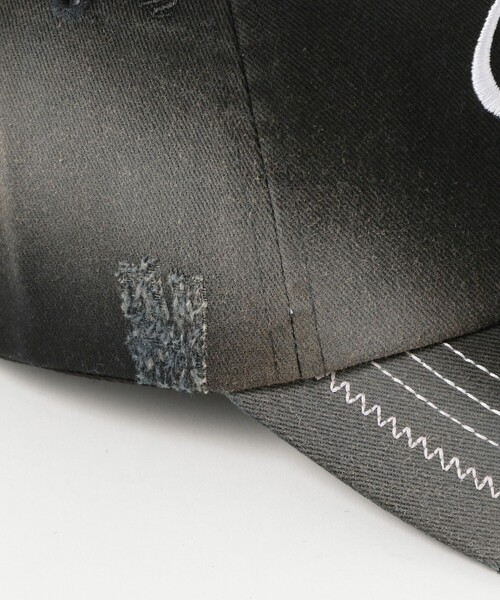 BEAMS T(ビームスティー)の「New Amsterdam Surf Association / CORPORATE CAP(キャップ・メンズ・ブラック・ONE SIZE)」の5枚目の写真