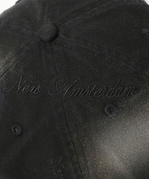BEAMS T(ビームスティー)の「New Amsterdam Surf Association / CORPORATE CAP(キャップ・メンズ・ブラック・ONE SIZE)」の6枚目の写真