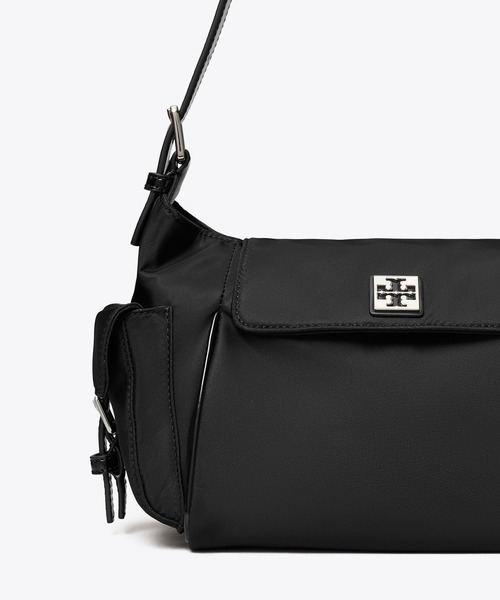 TORY BURCH(トリーバーチ)の「ヴァージニア ポケット ショルダーバッグ(ショルダーバッグ・レディース・ブラック/ホワイト・ONE SIZE)」の10枚目の写真