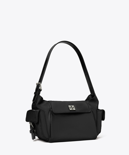 TORY BURCH(トリーバーチ)の「ヴァージニア ポケット ショルダーバッグ(ショルダーバッグ・レディース・ブラック/ホワイト・ONE SIZE)」の7枚目の写真