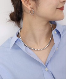 SLOBE IENA | 《追加》SLOBE メタルビーズショートネックレス(ネックレス)