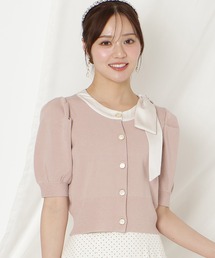 WILLSELECTION（ウィルセレクション）の「リボンパフカーディガン（カーディガン/ボレロ）」