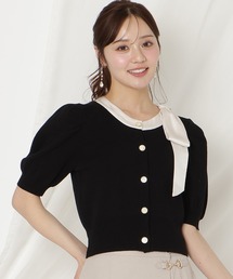 WILLSELECTION（ウィルセレクション）の「リボンパフカーディガン（カーディガン/ボレロ）」