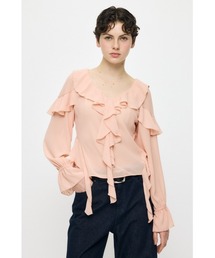CHIFFON RUFFLE ブラウス