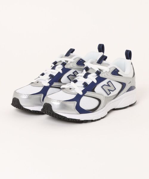 NEW BALANCE(ニューバランス)の「【New Balance/ニューバランス】NB U408 25M D(スニーカー・メンズ・シルバー系・22.5cm/23.0cm/23.5cm/24.0cm/24.5cm/25.0cm/25.5cm/26.0cm/26.5cm/27.0cm/27.5cm/28.0cm/22.0cm)」の1枚目の写真