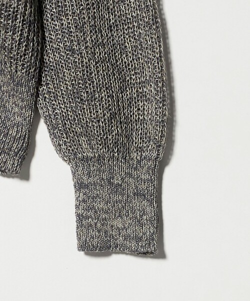 UNITED ARROWS(ユナイテッドアローズ)の「カラーヤーン Vネック カーディガン ‐ウォッシャブル‐(カーディガン/ボレロ・レディース・ダークグレー/ライトグレー/ターコイズブルー系・FREE)」の14枚目の写真