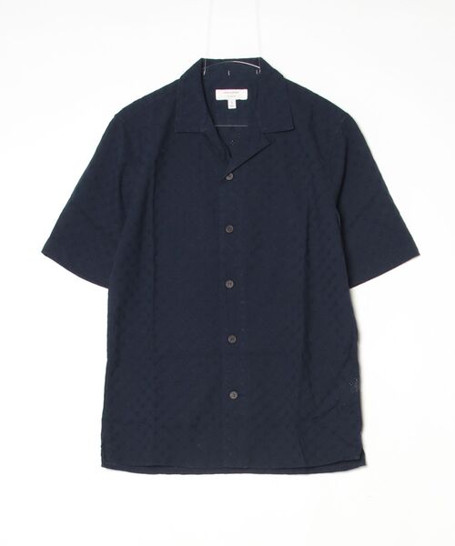 BANANA REPUBLIC FACTORY STORE(バナナリパブリック ファクトリーストア)の「BANANA REPUBLIC FACTORY STORE スタンダードフィット テクスチャード リゾートシャツ(シャツ/ブラウス・メンズ・ピンク/ベージュ/ネイビー/ホワイト/ブラウン/ホワイト系その他/ブルー・S/M/L/XL)」の15枚目の写真