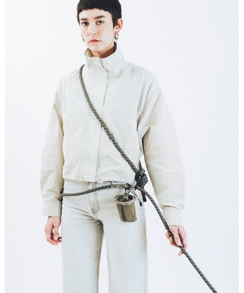 Topologie(トポロジー)の「Mini Walkbag(ショルダーバッグ・レディース・ブラック/モスグリーン・ONE SIZE)」の6枚目の写真