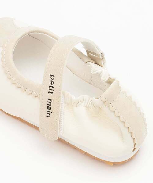 petit main（プティマイン）の「ワンストラップシューズ（その他シューズ・キッズ・ブラック/ホワイト系/サーモンピンク・18cm/15cm/14cm/16cm/17cm）」の5枚目の写真